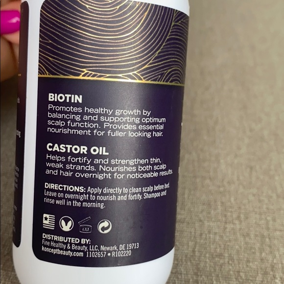 Koncept Pro Hair Hair Biotin Thickening Overnight Leave In